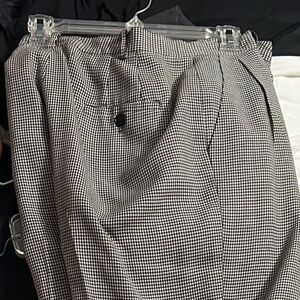 Size 14 Grey and Black Evan Picone Pants